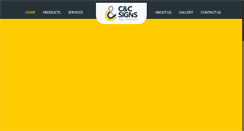 Desktop Screenshot of cc-signs.com